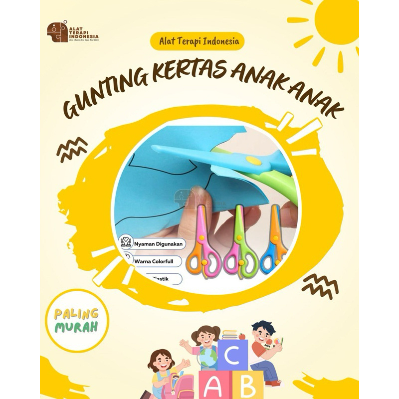 

Alat Terapi Indonesia | Gunting Kertas Anak Aman