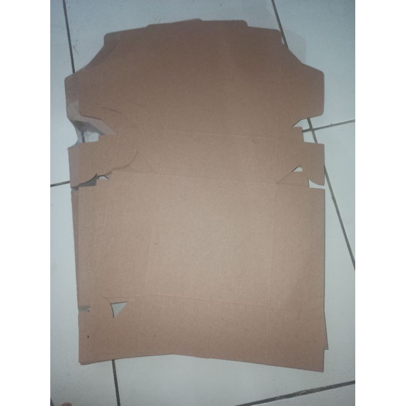 

Dus Nasi Kotak Makan / Dus Kraft Coklat Non Laminasi 18x18x7 100pcs / 1 pack