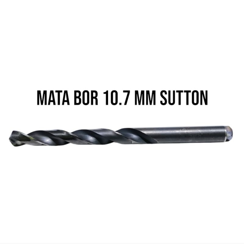 Drill Mata bor besi HSS 10.7MM SUTTON bekas seken tajam . Twist drills 10.7 mm HSS Second mulus untu