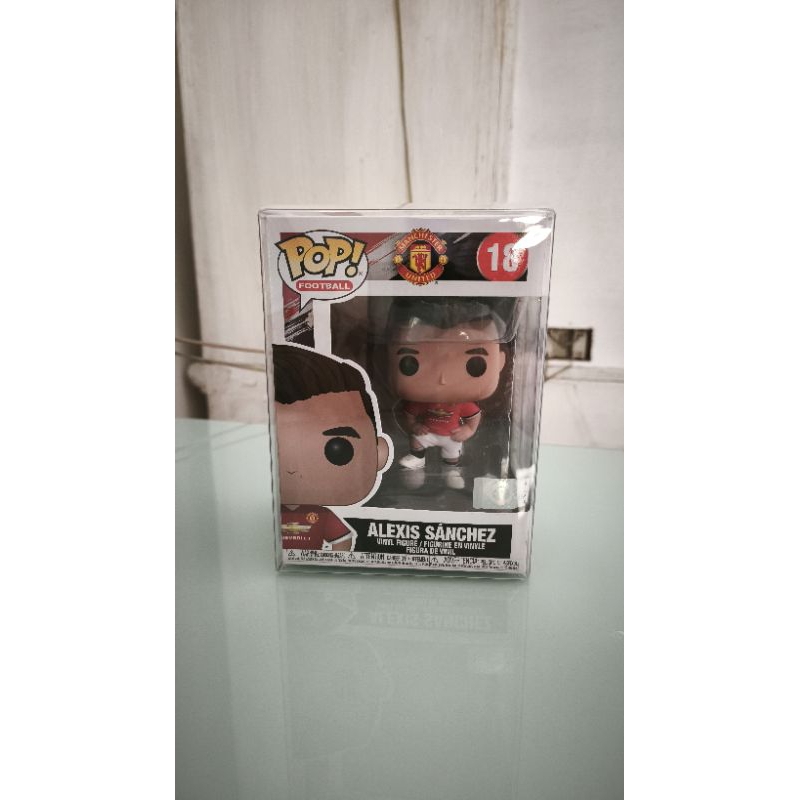 Funko Pop Football Manchester United - Alexis Sanchez 18 ( Stiker Official Manchester United )