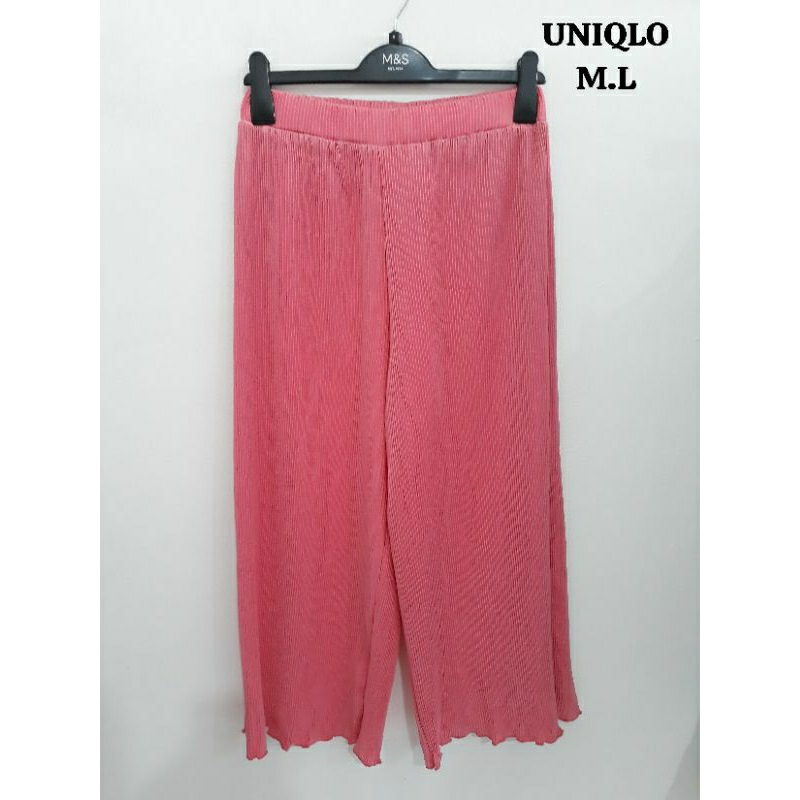 Kulot Plisket Lidi Cewek Dewasa Uniqlo matahari