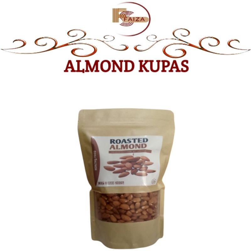 

Kacang Almond Kupas Roasted Original 1 Kg