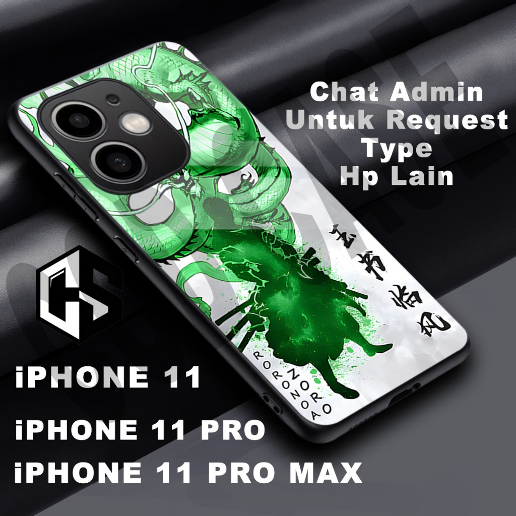 (COD 88) Softcase glossy kilau untuk type Hp IPHONE 11 / Motif Anime/case iphone 11 pro/casing iphon