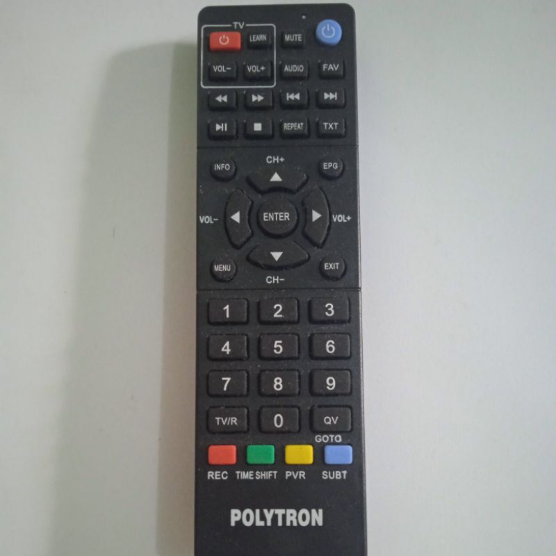 REMOT REMOTE  STB Polytron Remote TV