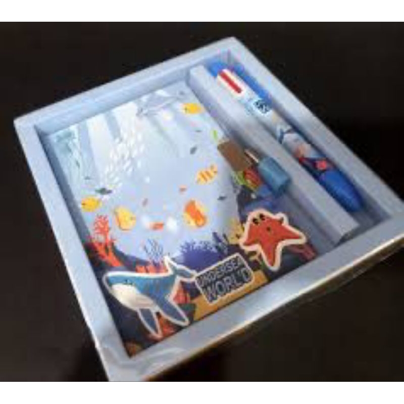 

Paket Cantik Diary + Pulpen Set Fancy