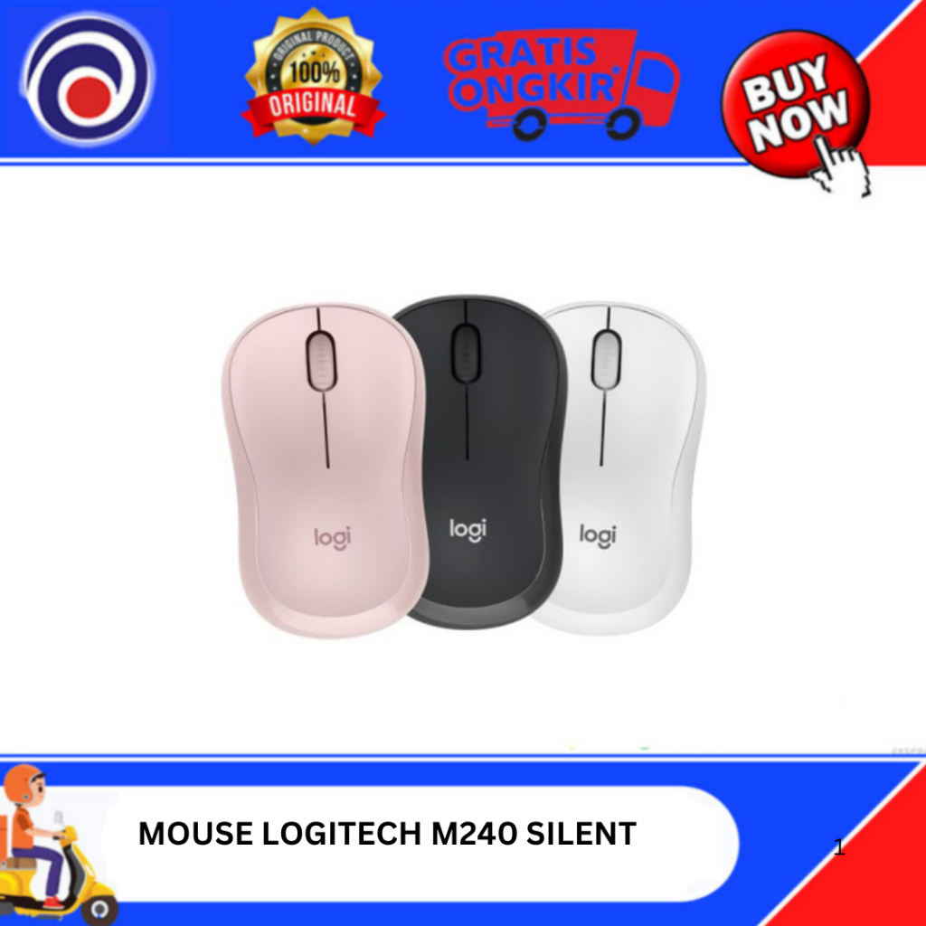 MOUSE LOGITECH M240 SILENT