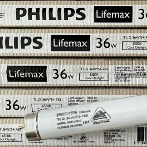 lampu lamp tl tl neon non led 36w 36 watt 120cm philips