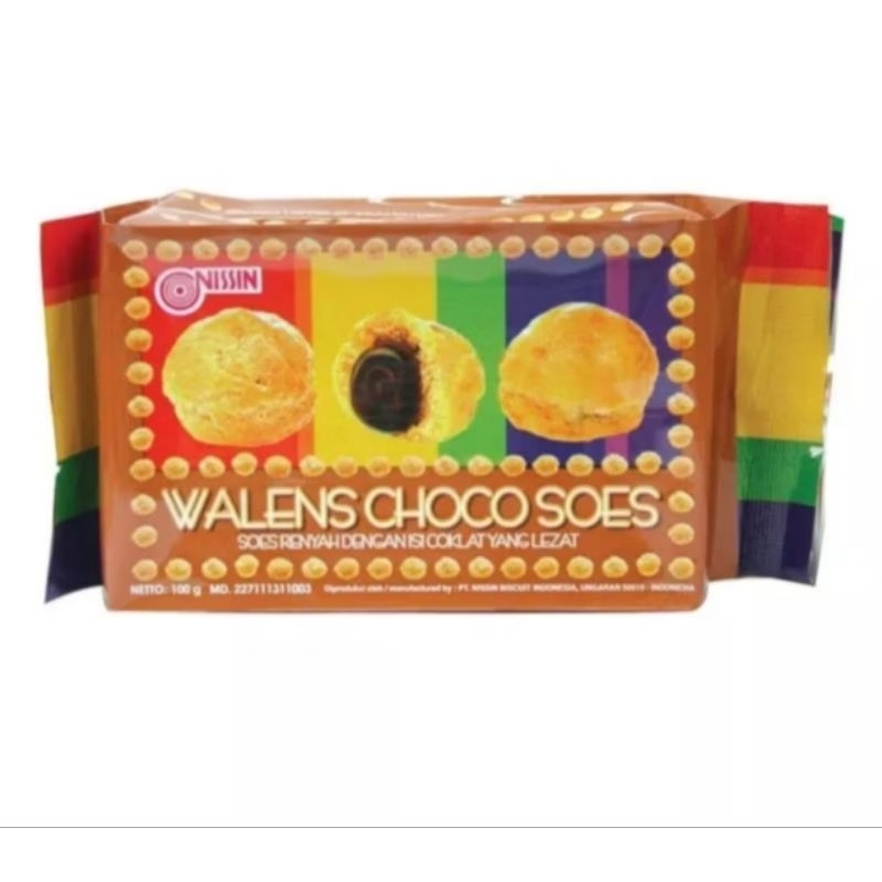 

Nissin Wallens Choco Soes 100 gr