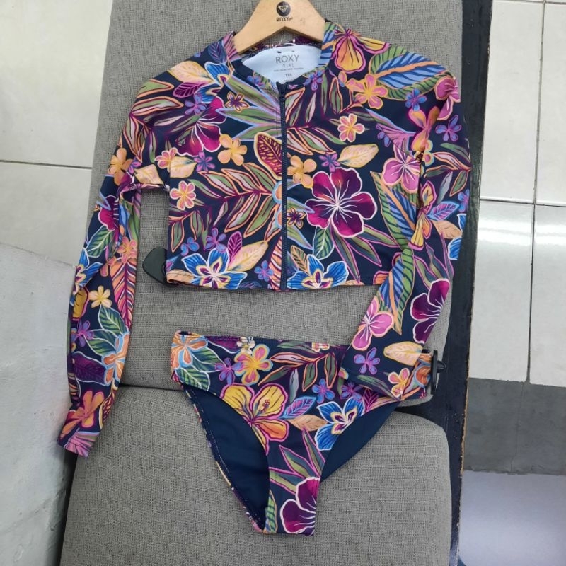 Baju Renang Anak Roxy 1 set size 12