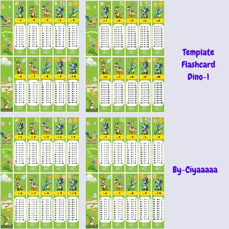 

Flashcard Kabataku (Kali Bagi Tambah dan Kurang)