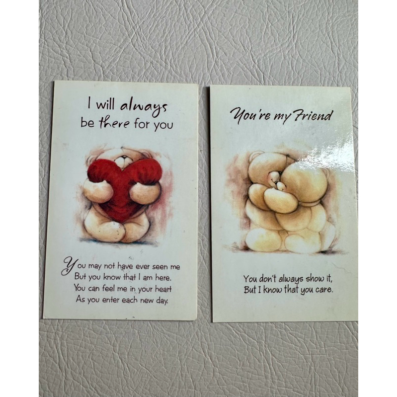 

(FREE) Kartu Forever Friends / Kartu Koleksi / Pembatas Buku