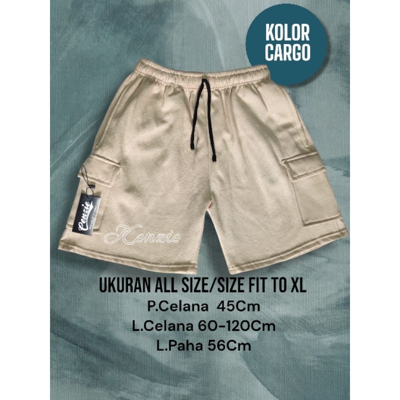 Celana Kolor Cargo Pria dan Wanita/Celana Pendek/Kolor/Celana Cargo