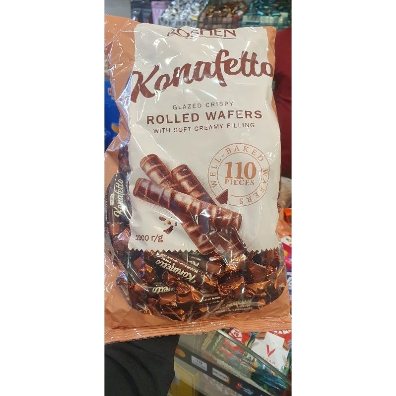 

kunafetto coklat wafer