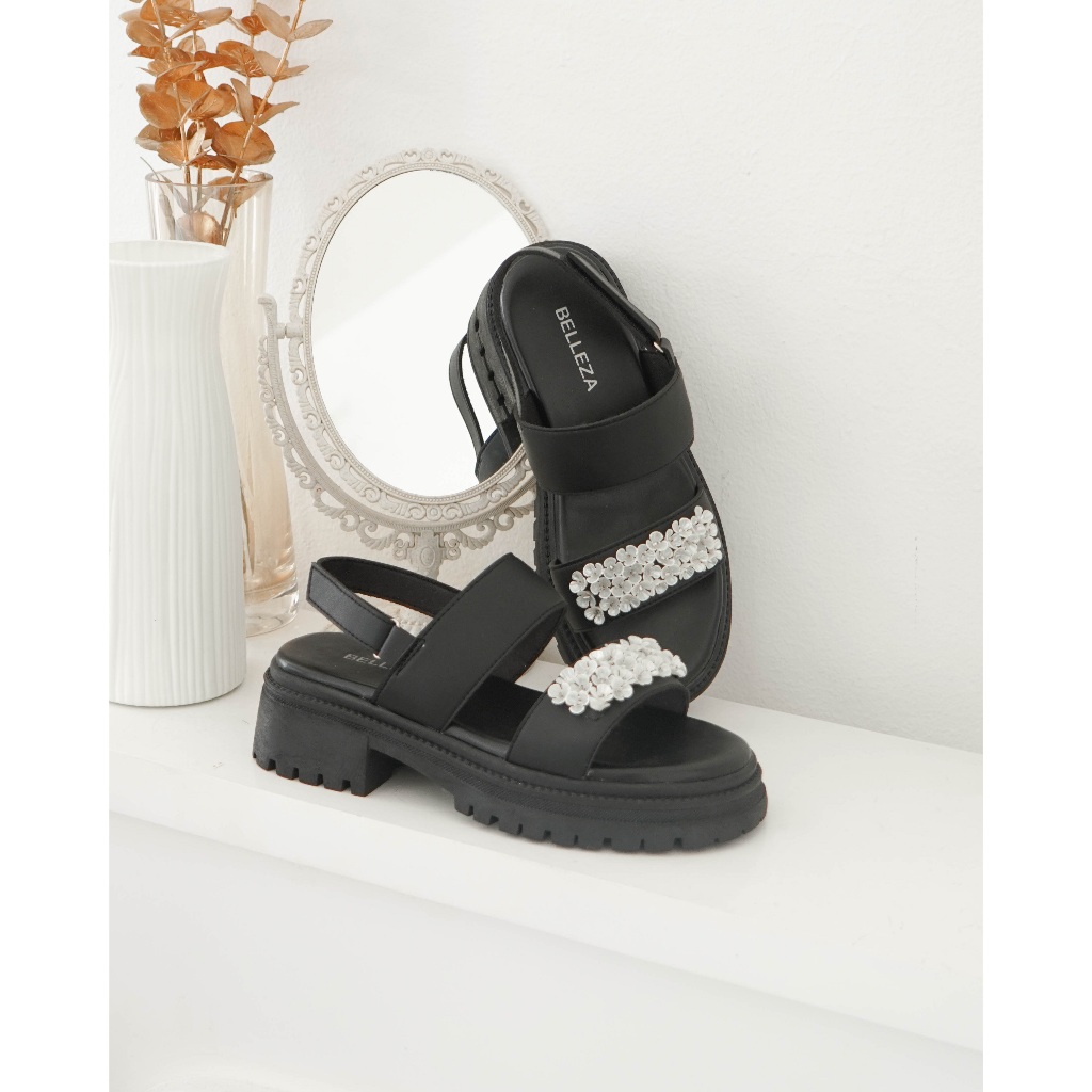 BELLEZA - EMORY Sandal Wedges Platform Wanita Tinggi 3 cm