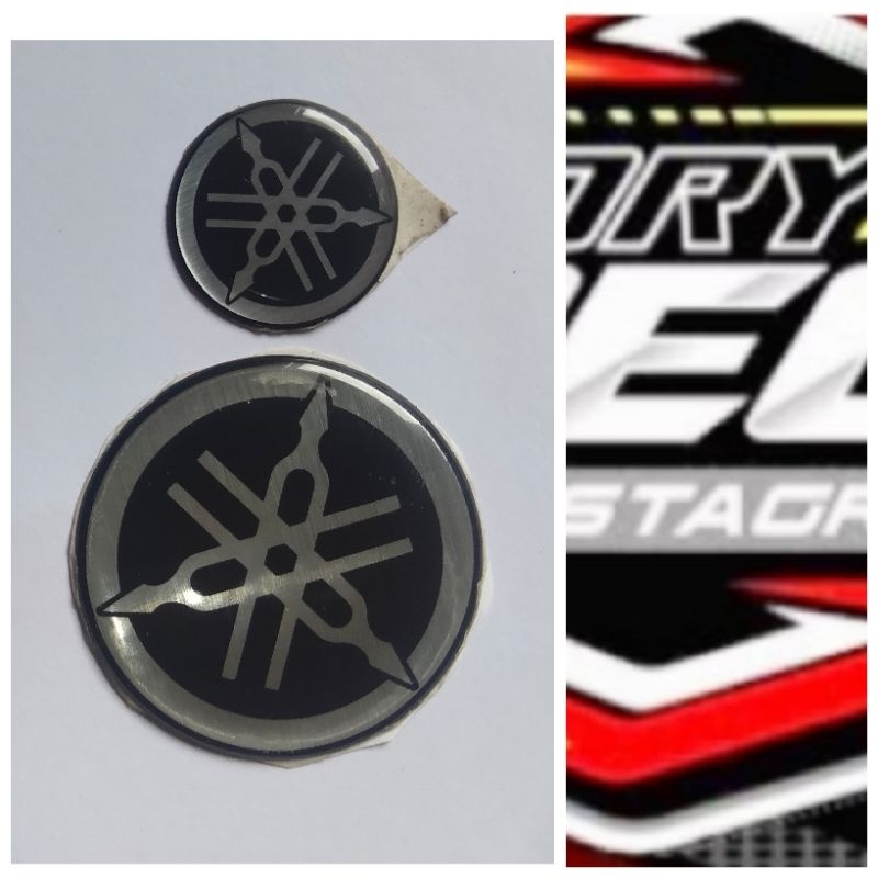 emblem Yamaha Vixion New sayap tangki set2