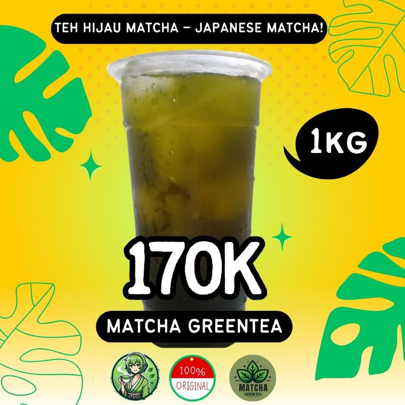 Teh hijau matcha/greentea matcha 1 kg
