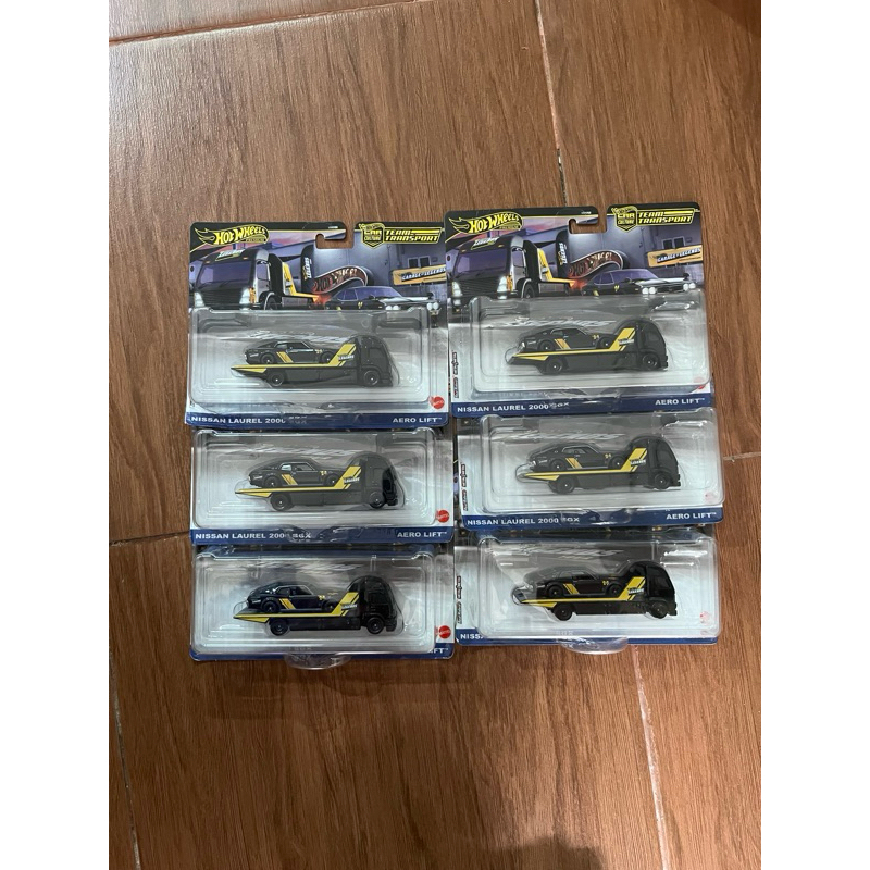 hot wheels premi team transport nissan laurel