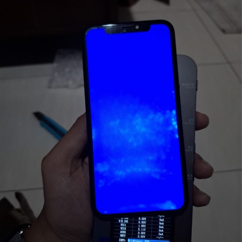 LCD iPhone XR original copotan ada minus