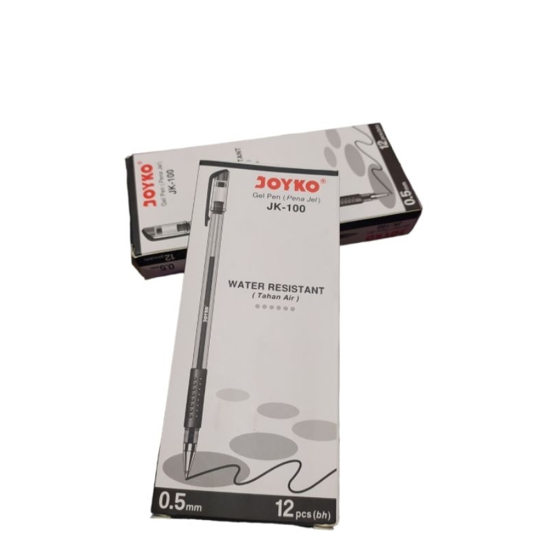 

1 Box (selosin) pulpen gel/pen/pena gel joyko jk-100