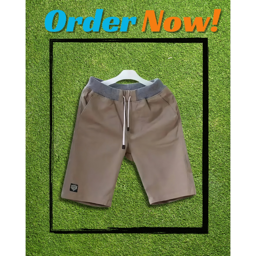 CELANA CHINOS PRIA COKLAT | CELANA PENDEK PRIA | CELANA SANTAI