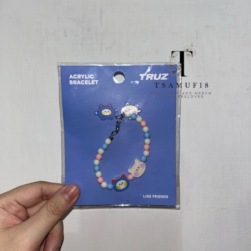 Treasure TRUZ Bracelet Official Line Friends Ruru Woopy Haruto Jeongwoo Underprice