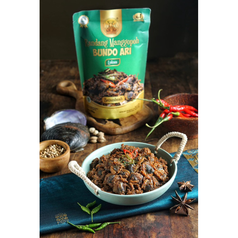 

Randang Lokan minang asli 250gr