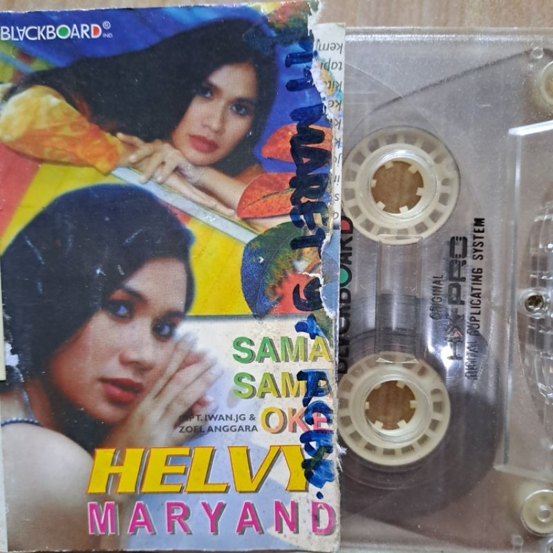 Kaset Dangdut Helvy Maryand Album Sama Sama Ok