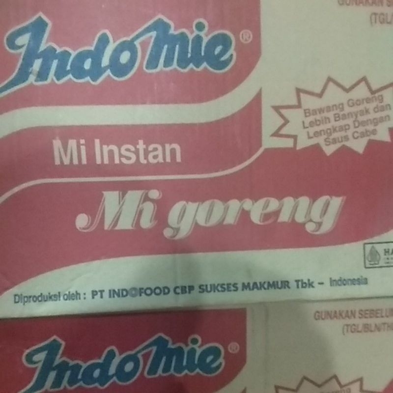

Indomie Mi Instan Me Goreng