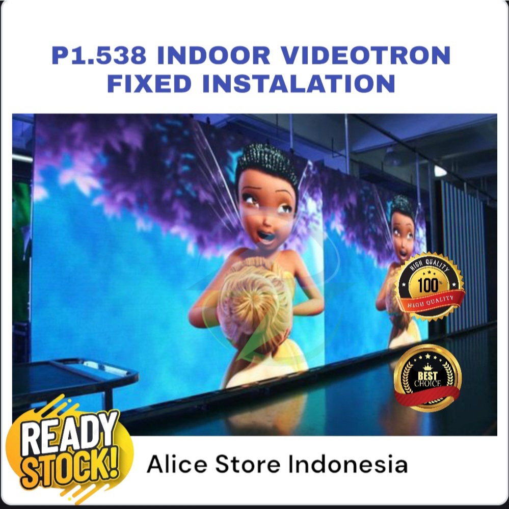 Videotron P1.538 Indoor / LED VIDEOTROON INDOOR P1.538 Harga Permeter