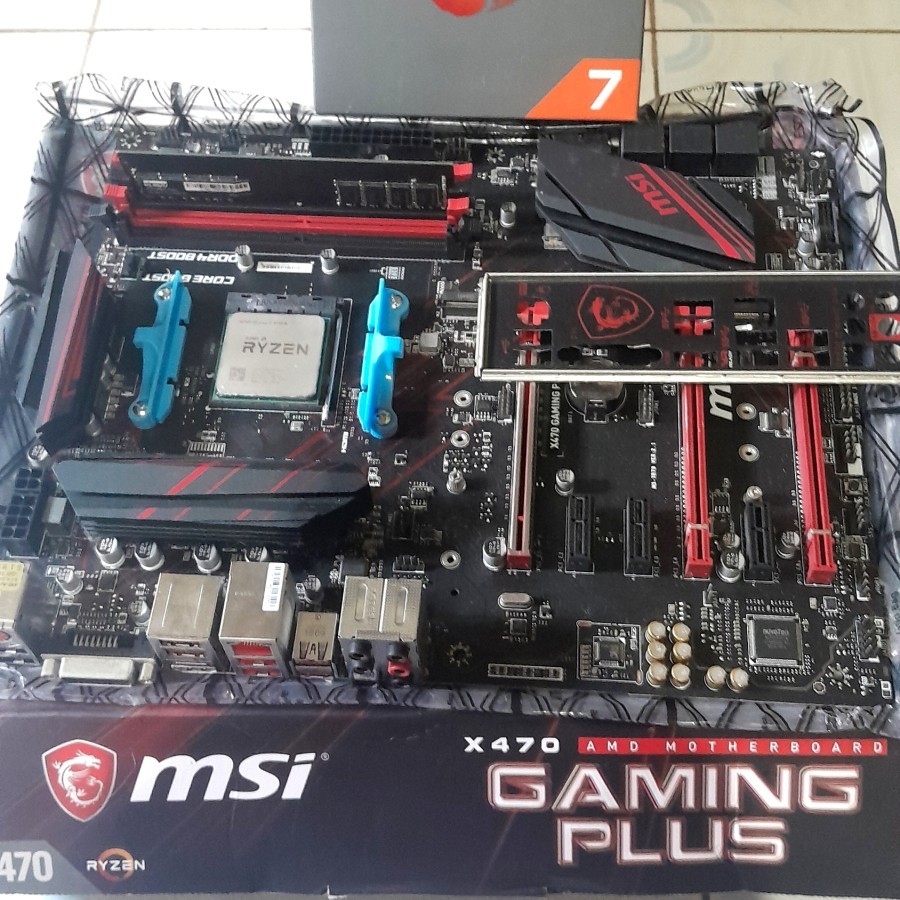 MSI X470 GAMING PLUS..RYZEN 7 2700x