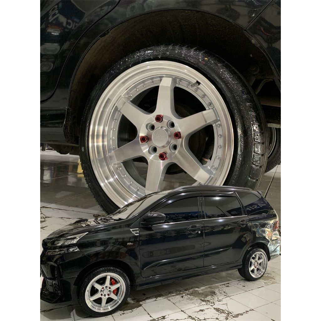 PAKET VELG PLUS BAN ACCELERA 215 45 R17 UNTUK MOBIL AVANZA USE VELG HSR BORGO RING 17