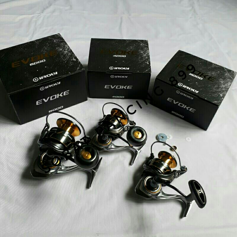 Reel Pancing Iroly Evoke Spining 2000 3000 4000 6000