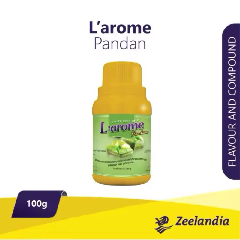 

Larome Pandan 100g Pasta Perisa Pandan