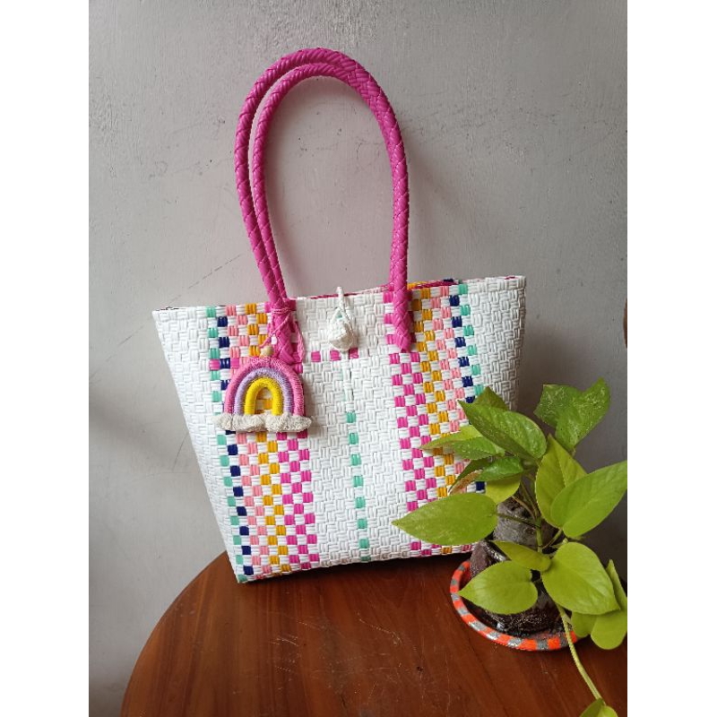 tas anyam jali/tas belanja/ tas buwuhan