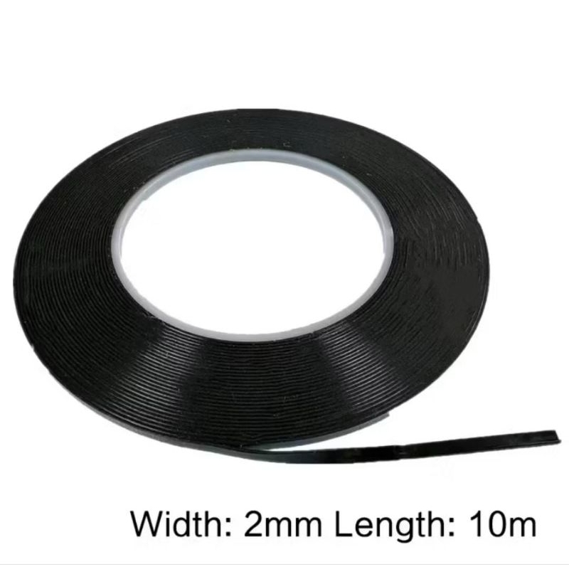 

DOUBLE TAPE LCD - ISOLASI TOUCHSCREEN LCD BLACK - DOUBLE TAPE TIPIS