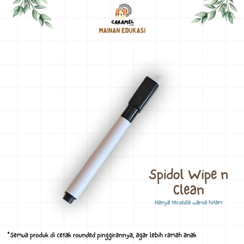 

SPIDOL WIPE N CLEAN 1PCS