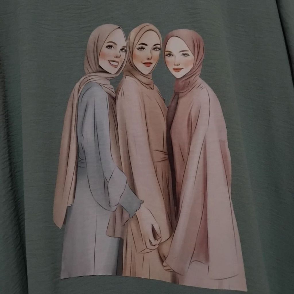 Gamis Hijau Tosca Preloved