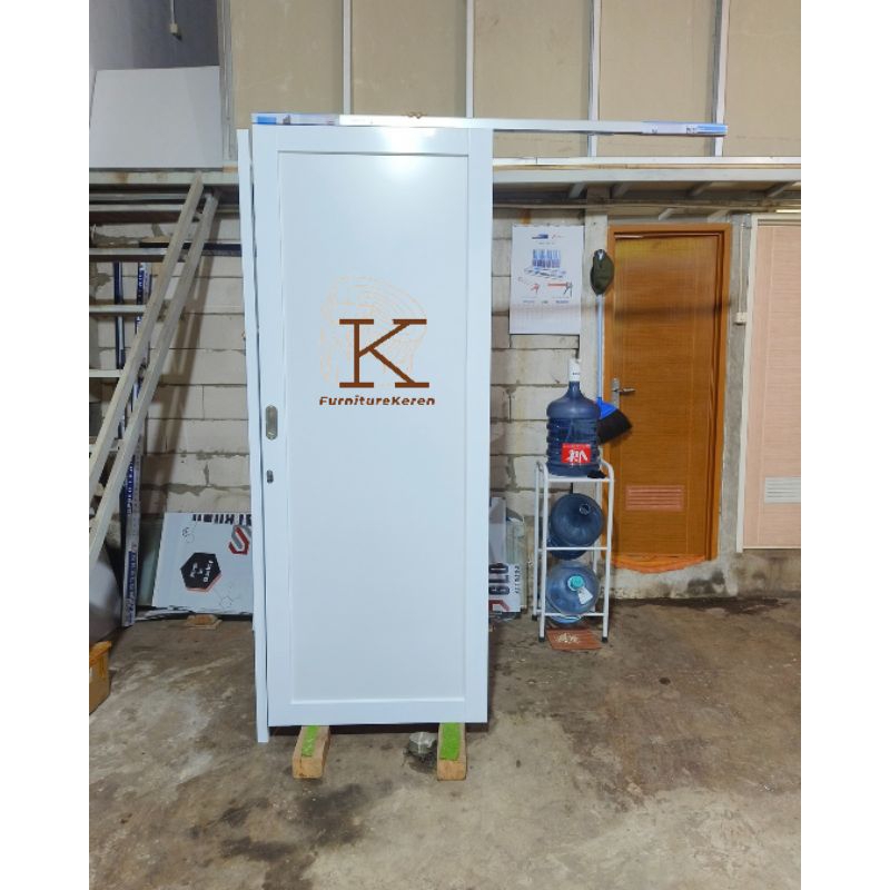 Pintu Sliding Aluminium 85 x 215 full set KSD-2 Panel / Pintu Geser Aluminium / Sliding Door 85x215