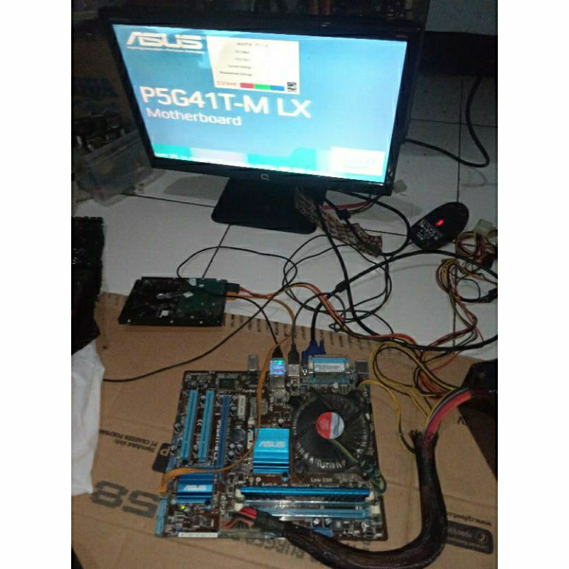 paket 1 set Pc asus p5g41t-m lx