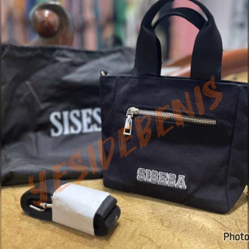 New tas sisesa original bahan kanvas warna htm sz s