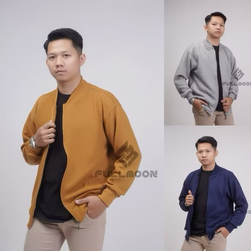 COMFY JAKET JAKET PRIA JAKET COMFY PREMIUM JAKET COMFY PRIA / COMFY JACKET / JAKET MOTIF DIAM...
