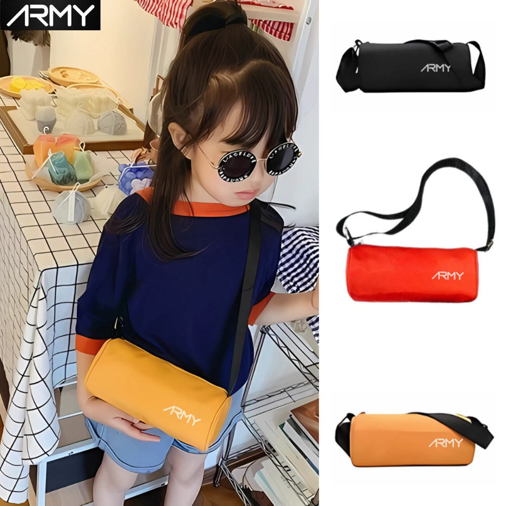 ARMY Kids MK2 Tas anak slempang anak perempuan pria mini fashion korea keren murah original branded