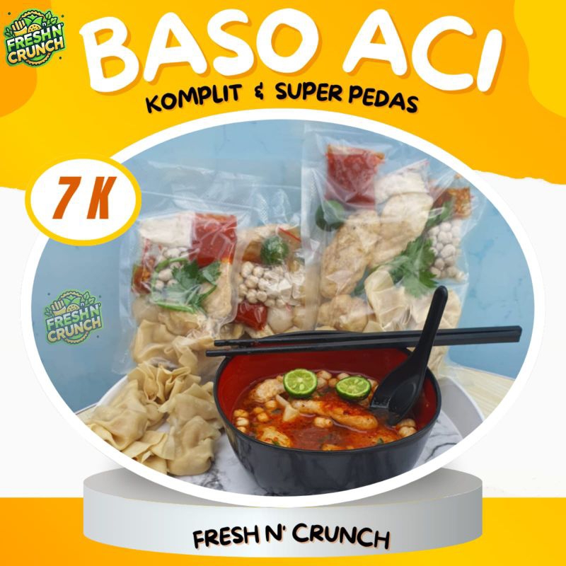 

BASO ACI TERMURAH dan LENGKAP / Baso Aci Gurih Pedas Khas Garut
