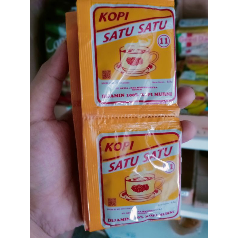 

KOPI SATU SATU MINI / RENCENG 10 sachet