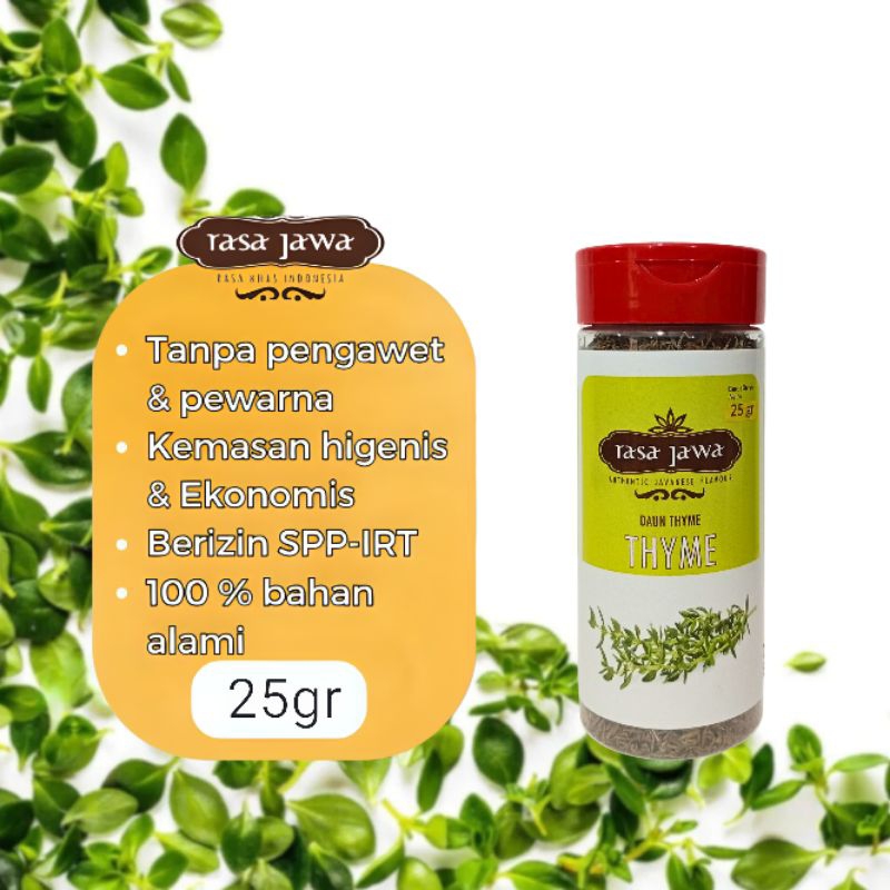 

RASA JAWA THYME 25gr