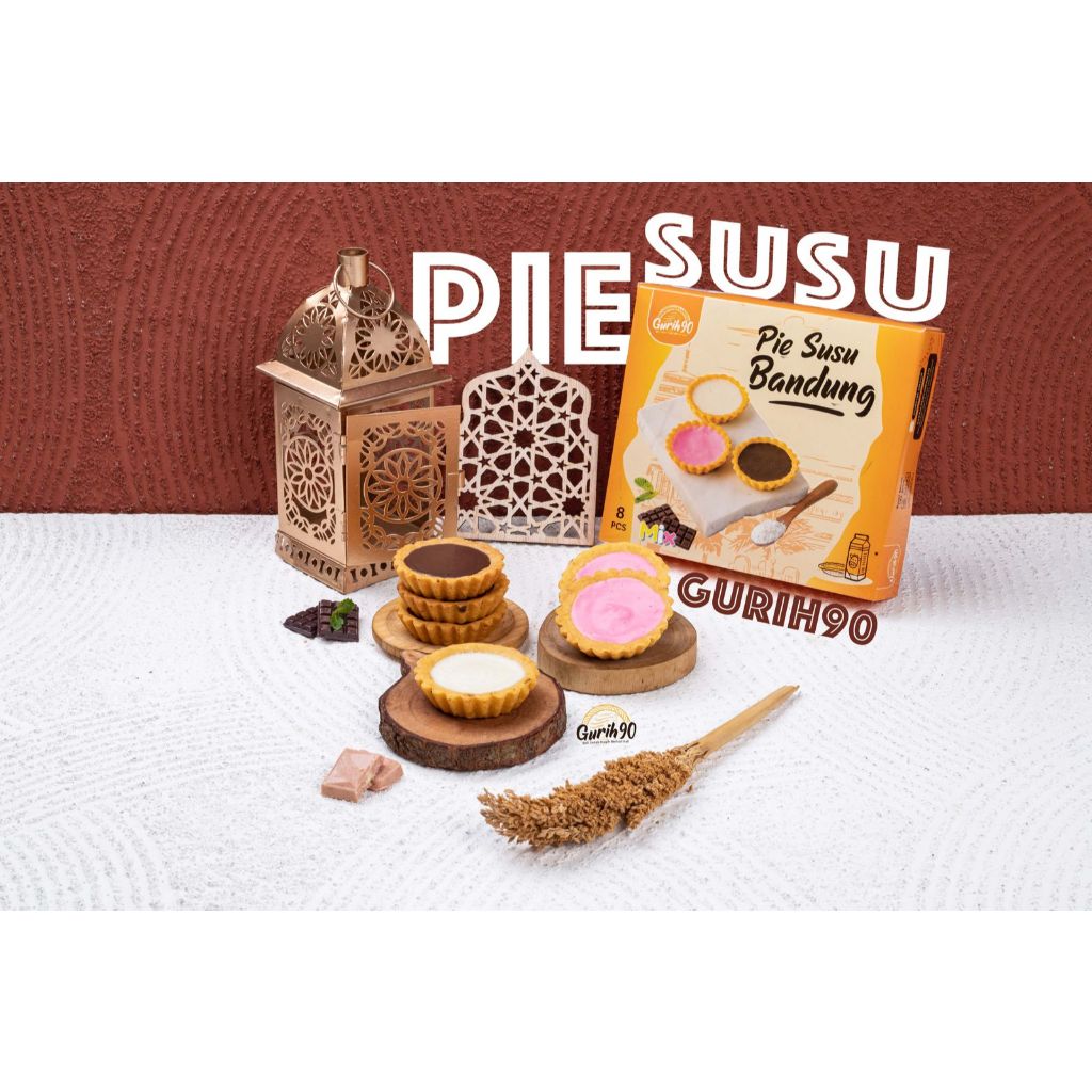 

Pie susu MIX 8 pcs | Pai susu | Camilan | Kue kering | coklat