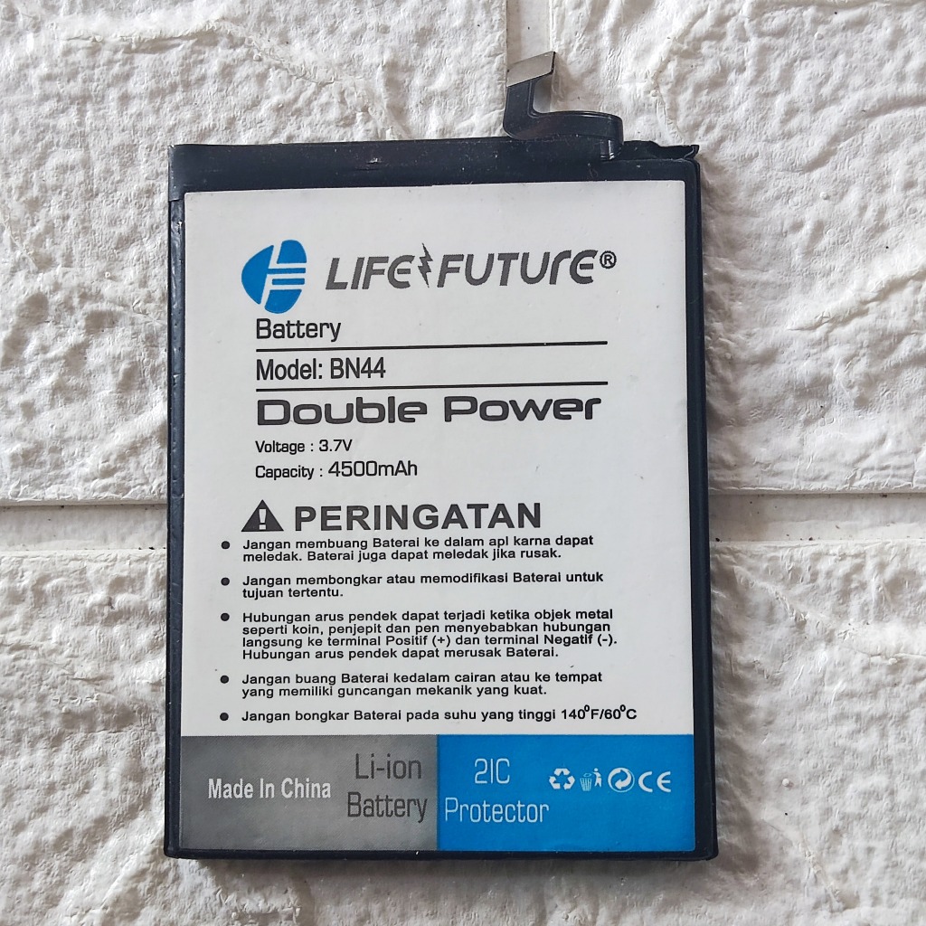 Baterai Xiaomi Redmi Note 5 Plus Model BN44 battery batre copotan