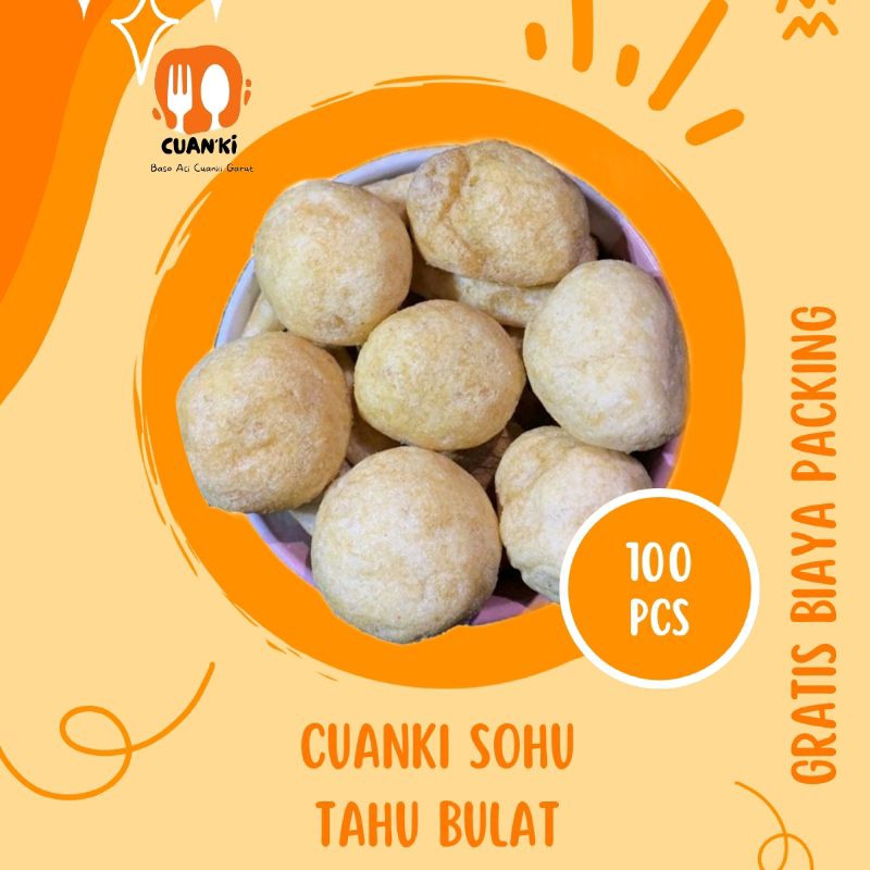 

Toping Seblak | Mie Bakso | Cuanki Sohu | Tahu Bulat Kering isi 100 pcs