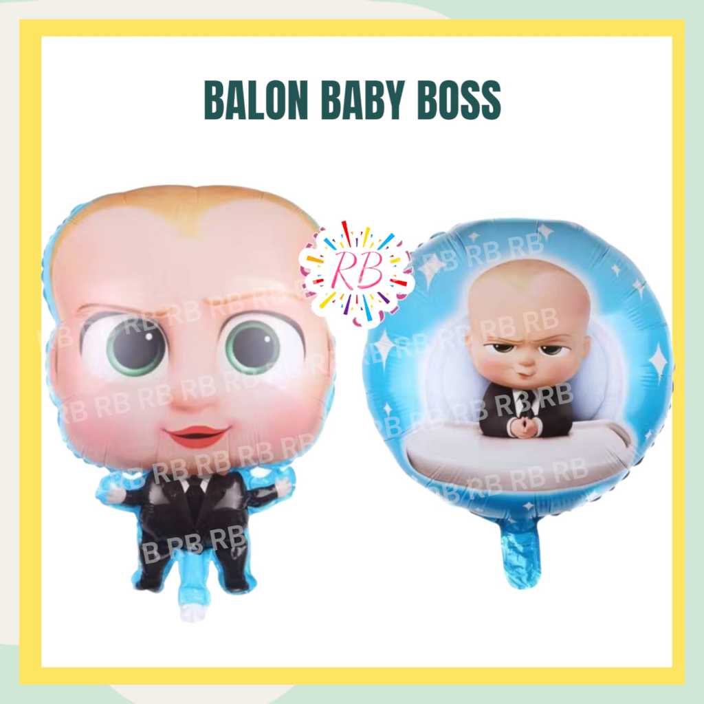 Balon BABY BOSS / Balon Foil Baby Boss