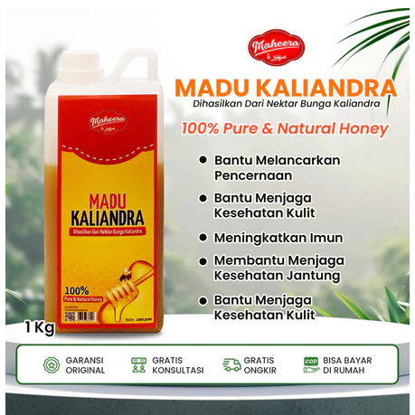 

Maheera - Madu Kaliandra Madu Murni Asli Original 100% - 1kg